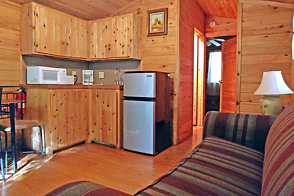 Deluxe Cabin 5 Kitchen